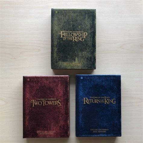 Lord Of The Rings Trilogy DVD Box Set (Extended Edition) – LotR Premium Store