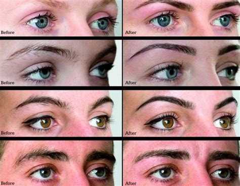 Shaping Eyebrows Threading Plucking And Waxing Man Eyebrow Threading