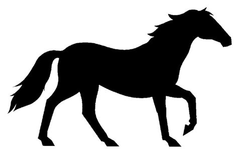 Horse Barrel Racer Silhouette Clip Art free image download