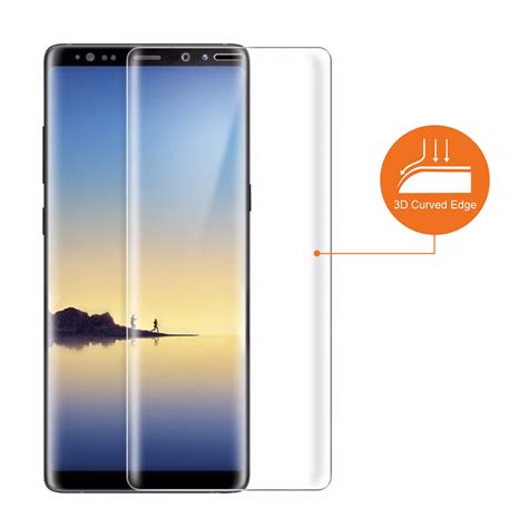 3d Tempered Glass Screen Protector For Galaxy Note 8 Clear