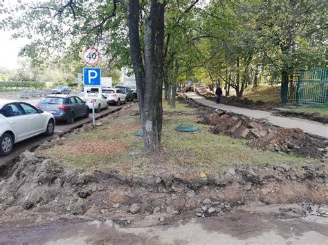 Жизнь московского бордюра | Пикабу