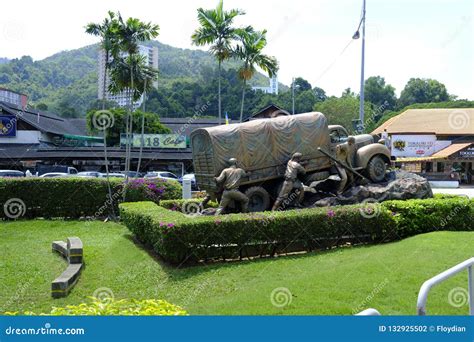 Penang Chinese Anti War Memorial Park Editorial Photography Image Of