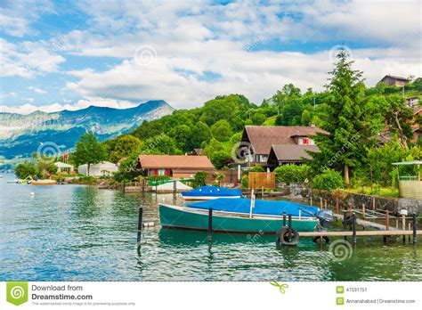 Mountains Houses And Streets Of Spain Stock Image