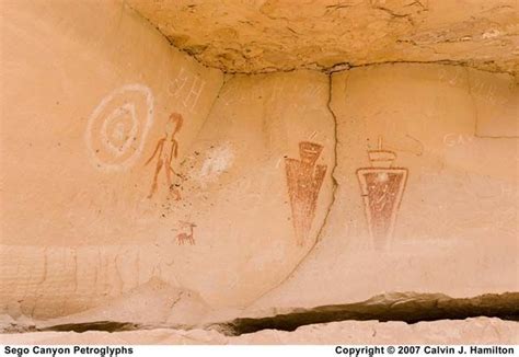 Sego Canyon Petroglyphs Utah
