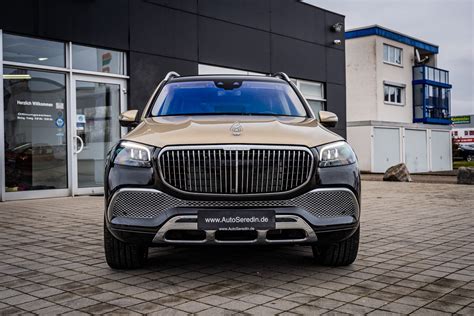 Mercedes Benz Gls Maybach Matic Black Gold Duo Burmester Neu