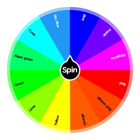 Colors | Spin the Wheel - Random Picker