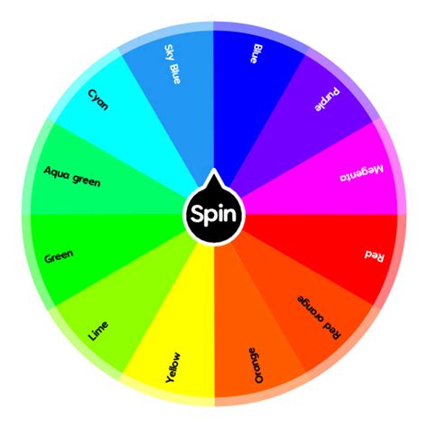 Colors | Spin the Wheel - Random Picker