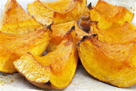 Roast Pumpkin Stock Image Image Of Horizontal Colour 25551777