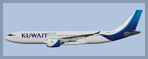 Kuwait Airways Airbus A330 800NEO AIG Model ATCO Repaints