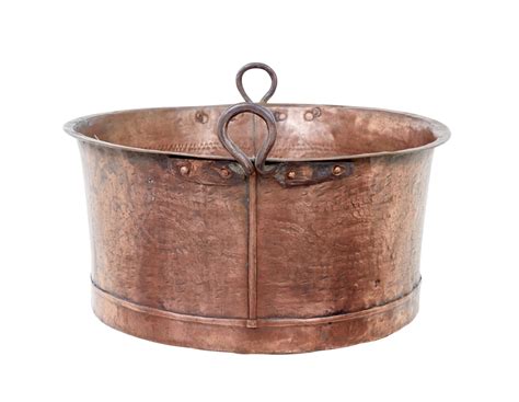 Victorian 19th Century Large Copper Cooking Pot Debenham Antiques