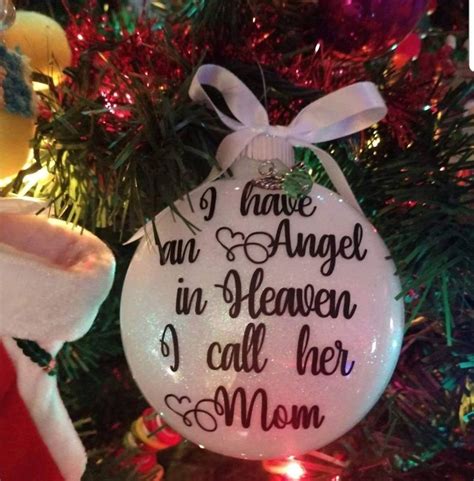 In Memory Of Ornament Memorial Ornament Angel In Heaven Etsy