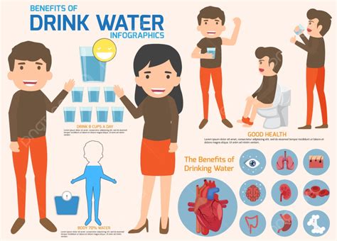 Benefits Of Drinking Water Infographic