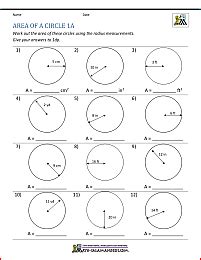 Area of a Circle