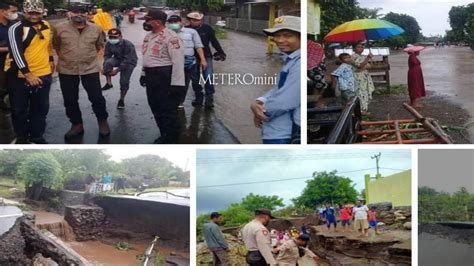 Dua Bangunan Pustu Di Tambora Rusak Dan Berlumpur Akibat Banjir