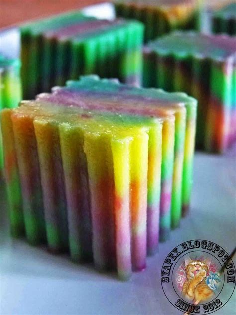 Syapex Kitchen Puding Pelangi