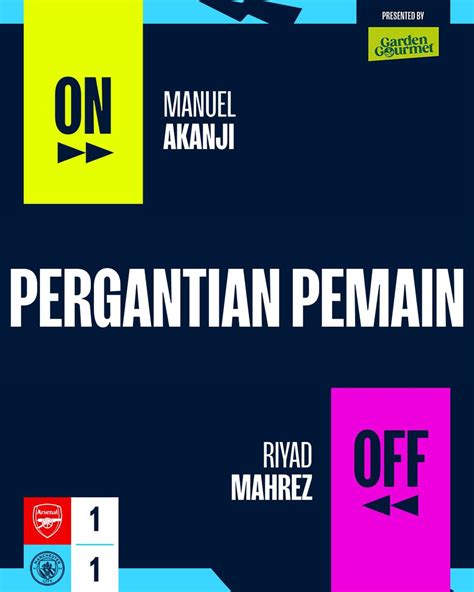 Manchester City On Twitter Pergantian Pemain Akanji Masuk