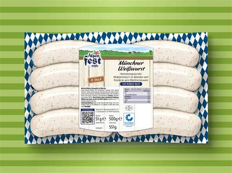 Dulano Münchner Weißwurst von Lidl ansehen