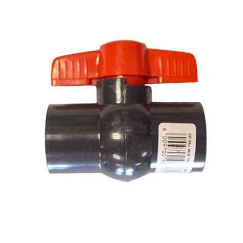 PVC BALL VALVE THREADED 32MM BRIGHTS Hardware Shop Online