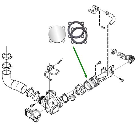 Kreft Zaślepka Egr Volvo S60 V70 Xc60 Xc70 Xc90 2 4 D5 512 087 00