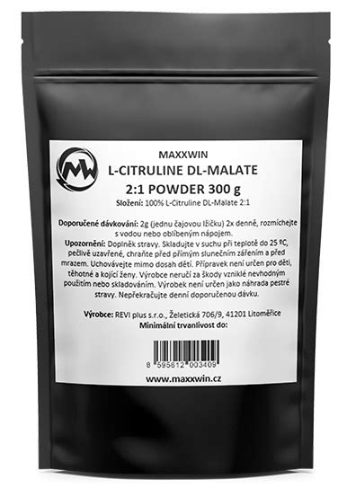 Maxxwin L Citrulline Dl Malate Online Predaj Fitness