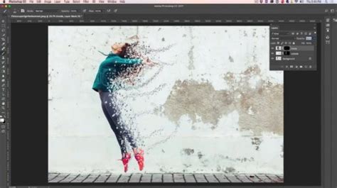 Particle disintegration effect in photoshop tutorial Avengers Infinity War meme - PhotoshopCAFE