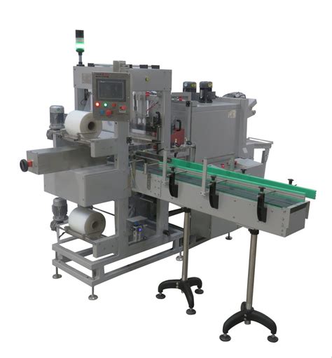 Mild Steel Film Shrink Wrapping And Packing Machine Ldpe Automation