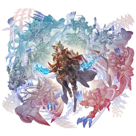 Tweyen Threo Niyon Tien Seofon And 5 More Granblue Fantasy Drawn