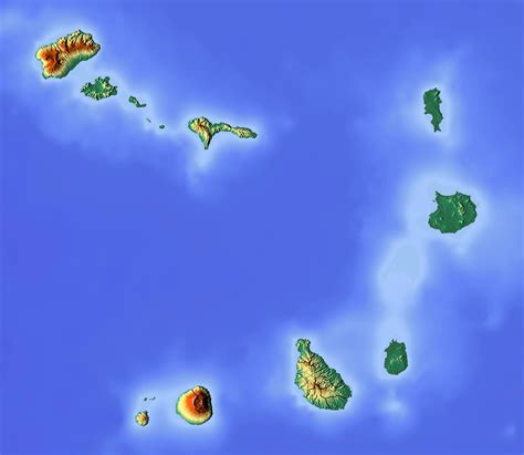 Mapa De Cabo Verde