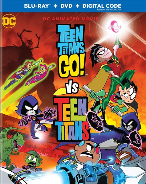 Teen Titans Go Vs Teen Titans DVD Release Date October 15 2019