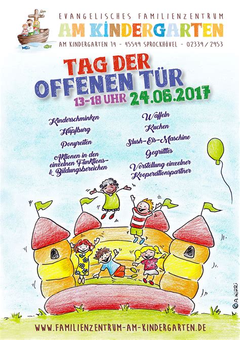 Gelungener Tag Der Offenen T R Im Familienzentrum Ev Familienzentrum