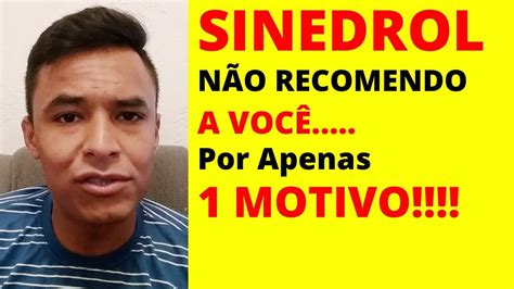 Sinedrol Funciona Sinedrol Suplemento Sinedrol Depoimentos YouTube