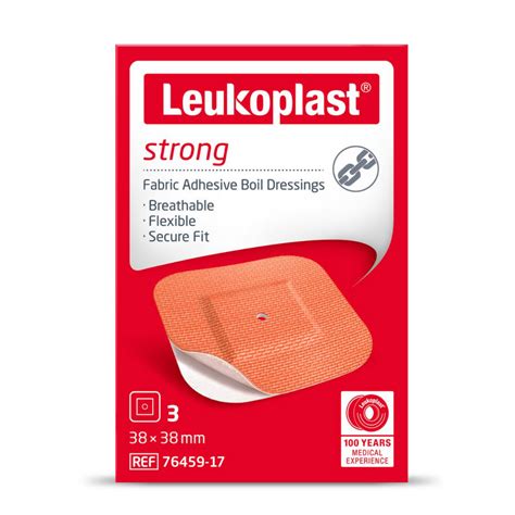 Leukoplast Strong Boil Dressing Cm X Cm Pack Of