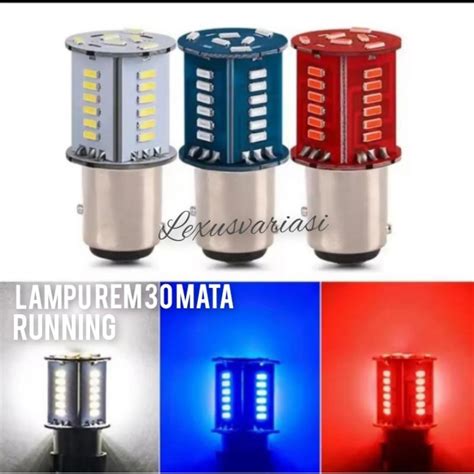 Jual Lampu Led Stop Rem Belakang Mata Running Universal Jalan Dan