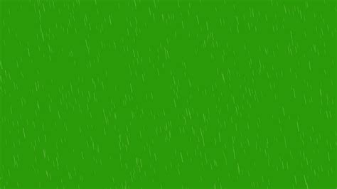 Rain Falling On The Green Screen Background 19635169 Stock Video at ...