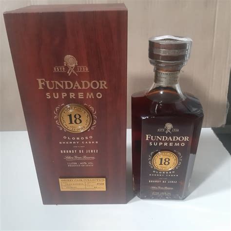 Fundador Brandy Supremo 18 Años Sherry Cask Collection Catawiki