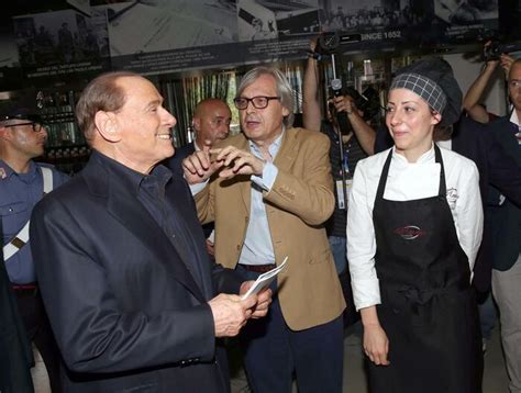 Expo Berlusconi Visita Mostra Sgarbi A Eataly Primopiano Ansa It