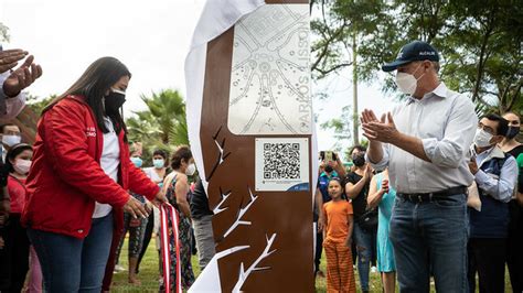 Ya son ocho parques Alcalde Jorge Muñoz entrega espacio público