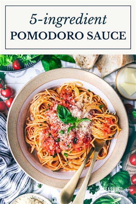 Easy 5 Ingredient Pomodoro Sauce The Seasoned Mom