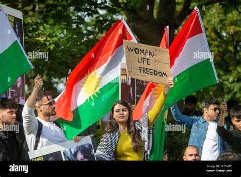 London England Uk Nd Sep Protesters Stage A Demonstration