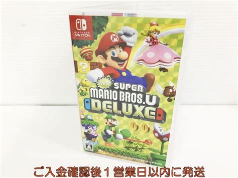 【目立った傷や汚れなし】【1円】switch New スーパーマリオブラザーズ U デラックス ゲームソフト 1a0004 353kkg1の