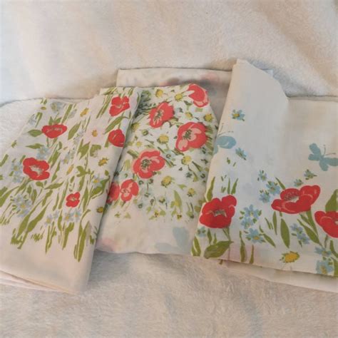 Floral Twin Sheet Etsy