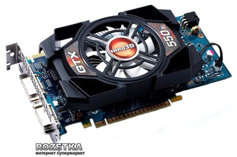 Видеокарта Inno3d Pci Ex Geforce Gtx 550 Ti 2048 Ddr5 192bit 920 4100 2 х Dvi Mini Hdmi