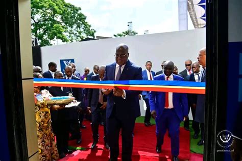 Rdc F Lix Tshisekedi A Inaugur La Premi Re Maison De L