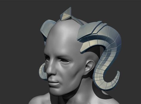 Yrel Horns Cosplay Stl 3d Print Etsy Uk