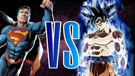 Goku Ultra Instinct Vs Superman Coming Soon Youtube