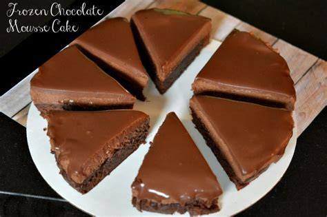 Frozen Chocolate Mousse Layer Cake Recipe Just A Pinch Recipes