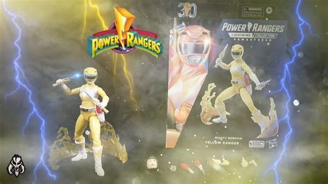 Power Rangers Lightning Collection Remastered Mighty Morphin Yellow Ranger Unboxing Youtube