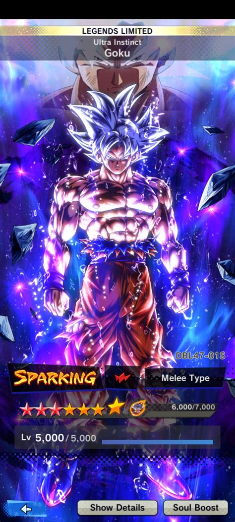 New Mui Goku 9 Stars Account Dbl Dragon Ball Legends Epicnpc