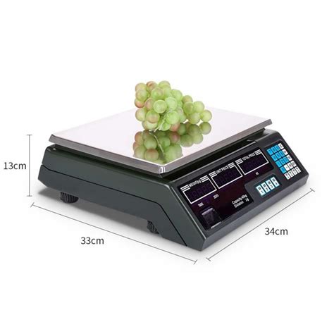 Soga 40kg Digital Commercial Kitchen Scales Electronic Weight Scale