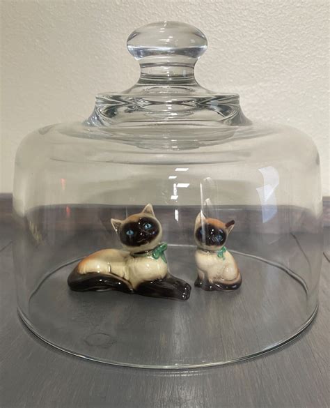 Vintage Heavy Glass Cheese Clocheglass Etsy